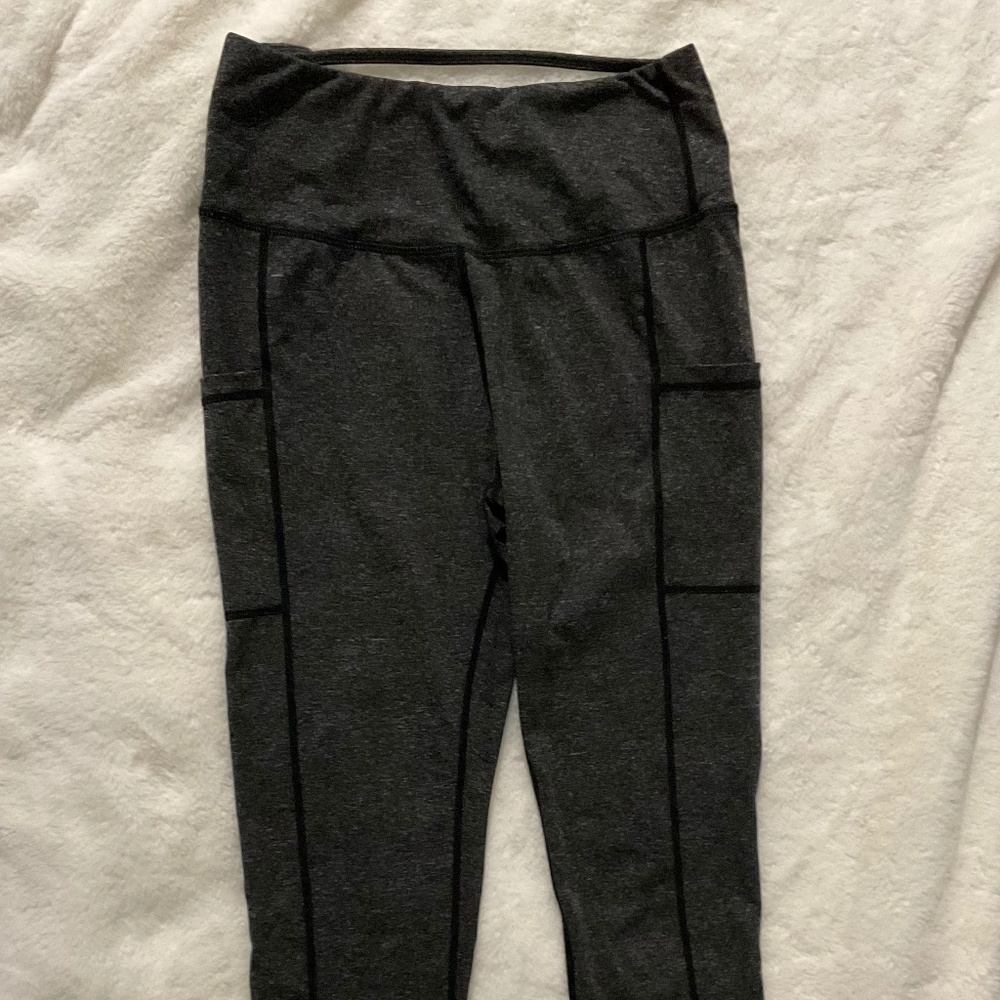Medium Dark Grey Yoga Leggings